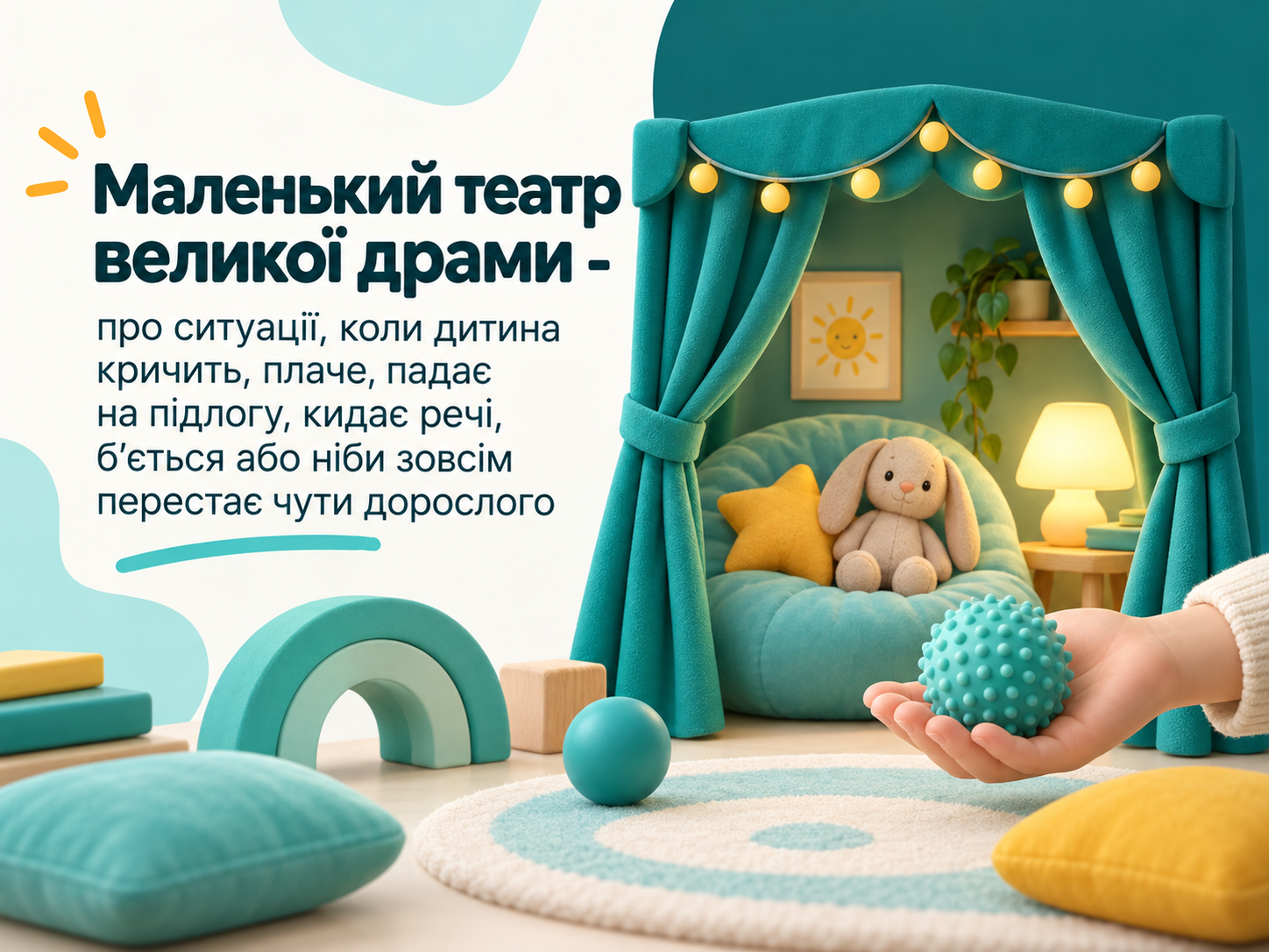 Маленький театр великої драми - про ситуації, коли дитина кричить, плаче, падає на підлогу, кидає речі, б’ється або ніби зовсім перестає чути дорослого
